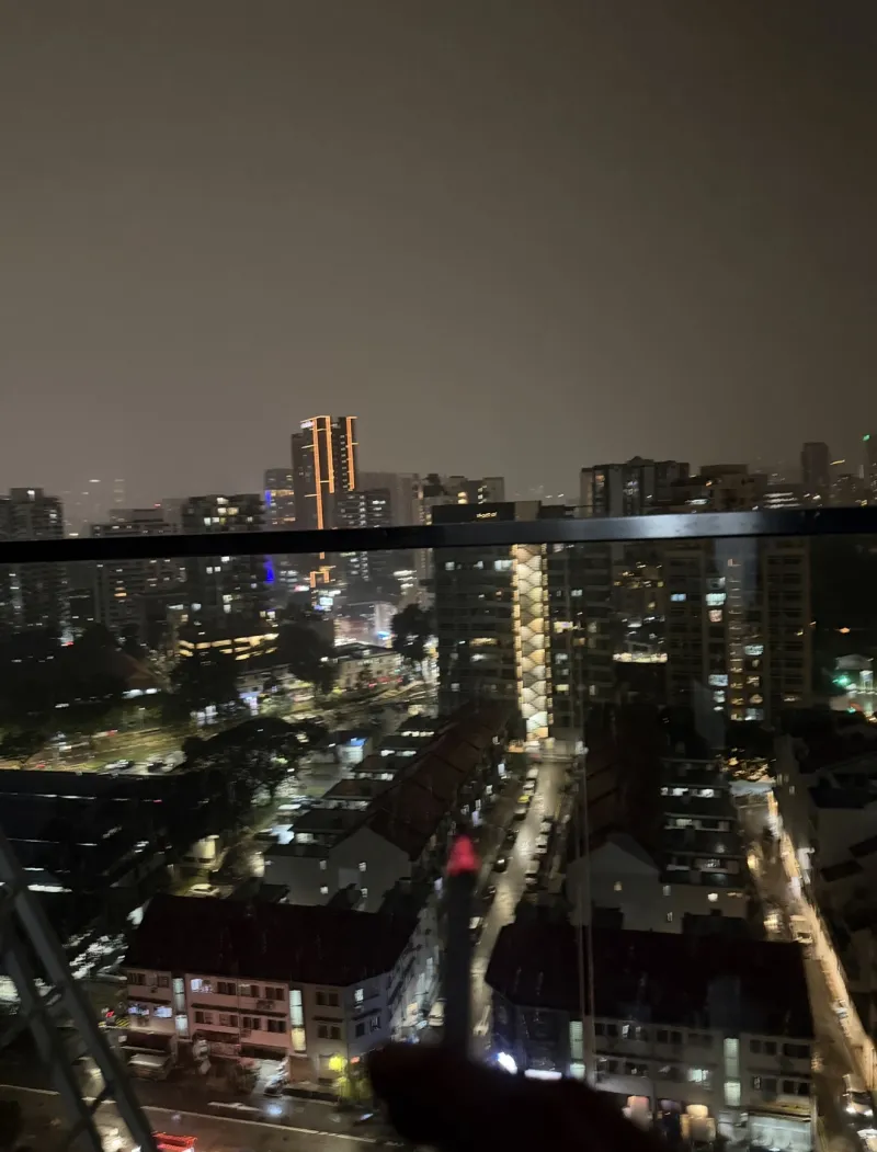 晚上和球友散散步挺好的