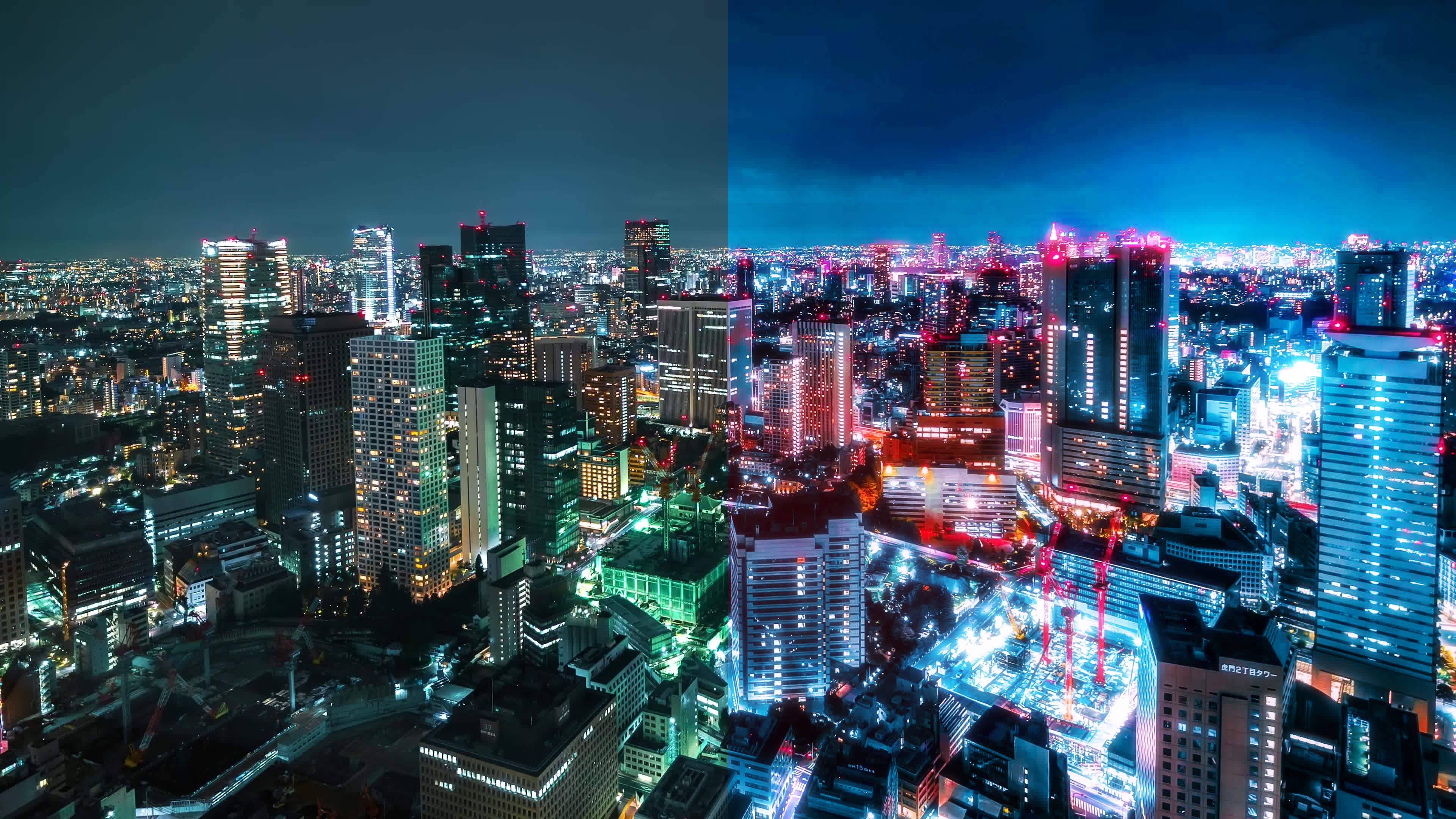 不会p图27ps打造赛博朋克夜景色调