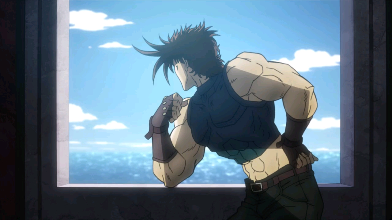 jojo名场面二乔绅士精神大爆发