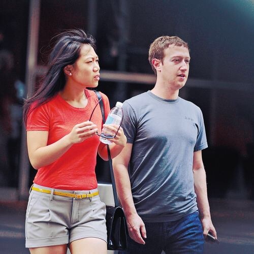 facebook马克·扎克伯格的华裔妻子普莉希拉·陈