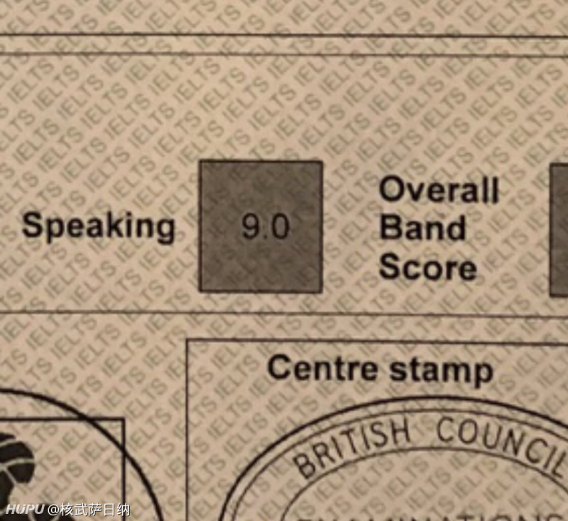 国内雅思口语9分什么水平?