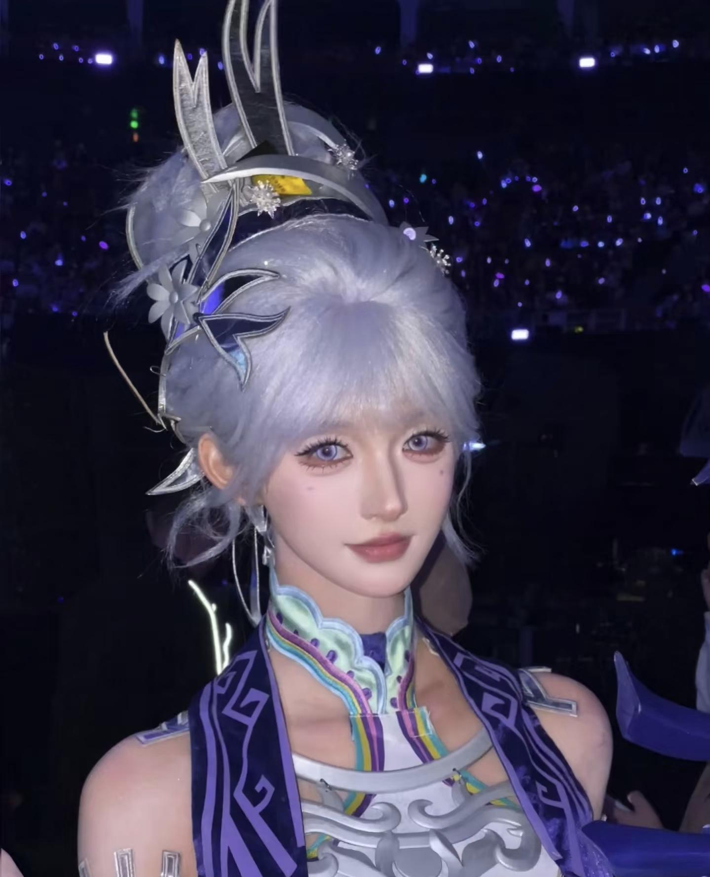 很开心能cos这个华#cos #杨玉环 #王者荣耀十周年嘉年华 -王者荣耀丨KPL-虎扑社区