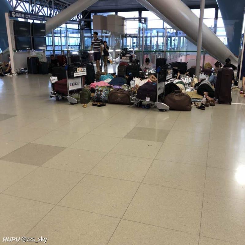 我就是前两天被困在大阪关西机场的jr,大家有什