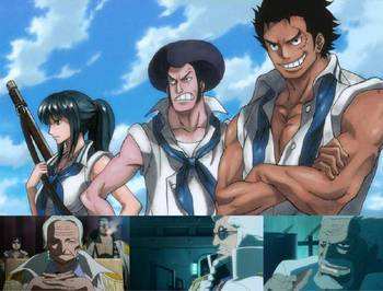 突发奇想,鹤和达旦谁漂亮,还有鹤为什么没有成为路飞的奶奶,卡普夫人