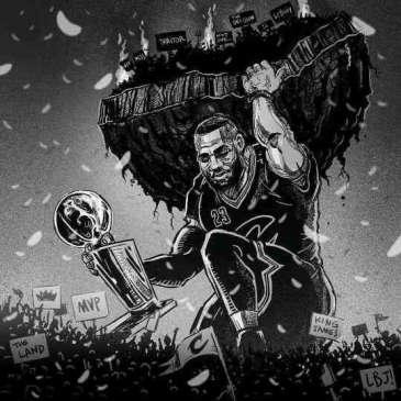 詹姆斯站技术台庆祝 超清版图片 无水印!