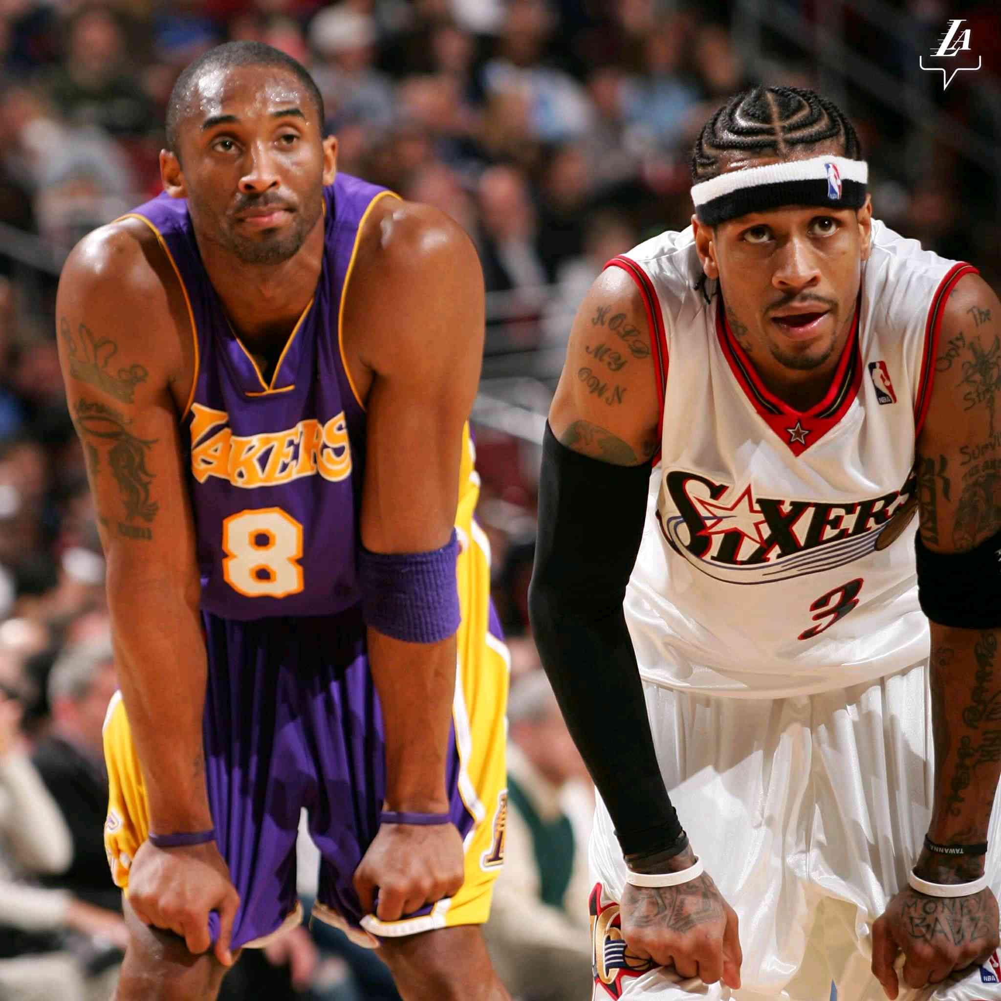 艾弗森更新ins,晒与科比合照