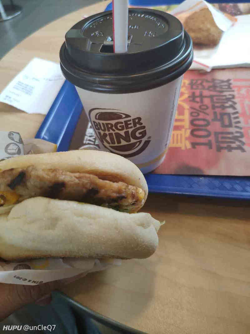 汉堡王早上5.9的早餐什么水平?