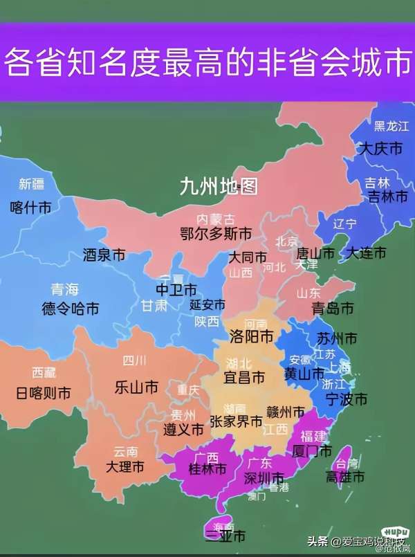 各省知名度最高的非省会城市！