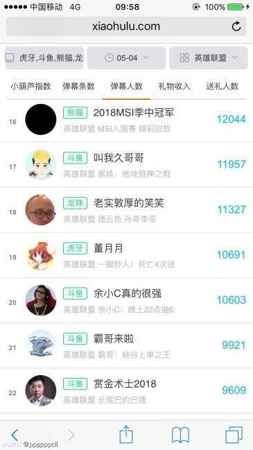 观虎神余小C发展有感,作为主播技术才是揽得人