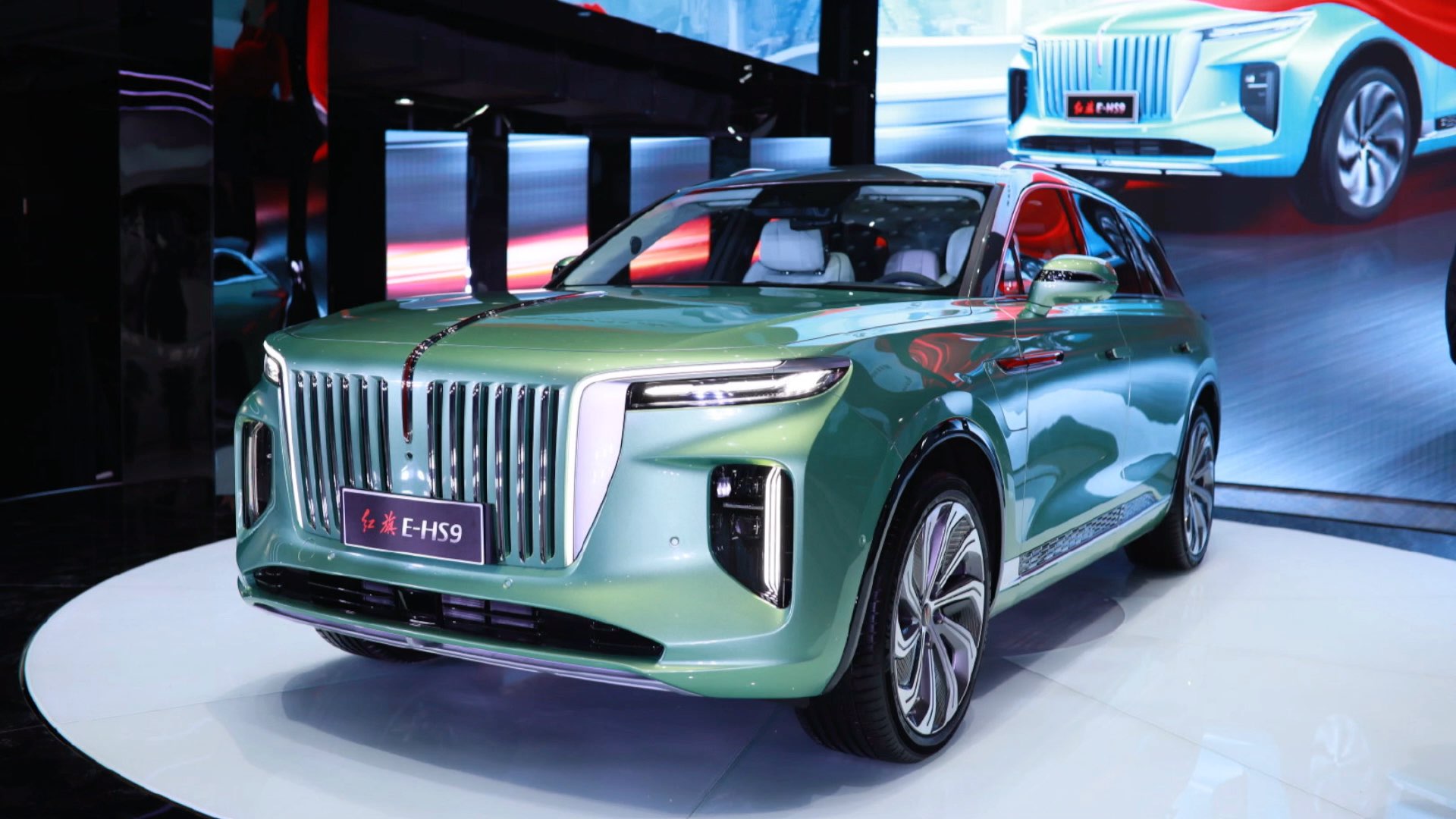 108060p红旗新车hs9这外观内饰的颜值跟产品力是啥水平配得上国产第一