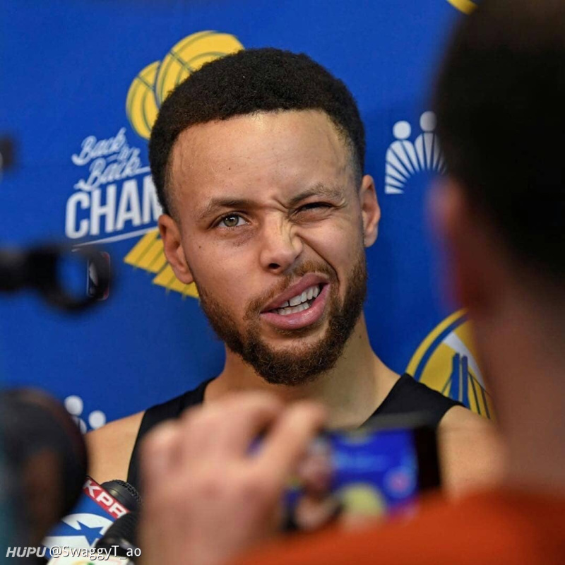 多图,曼巴精神!库里绑着绷带的脱臼手指,希望明天手感不受影响