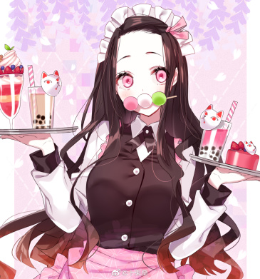 【论美百科】acg篇:《鬼灭之刃》女主,咬着竹筒的小可爱灶门祢豆子,你