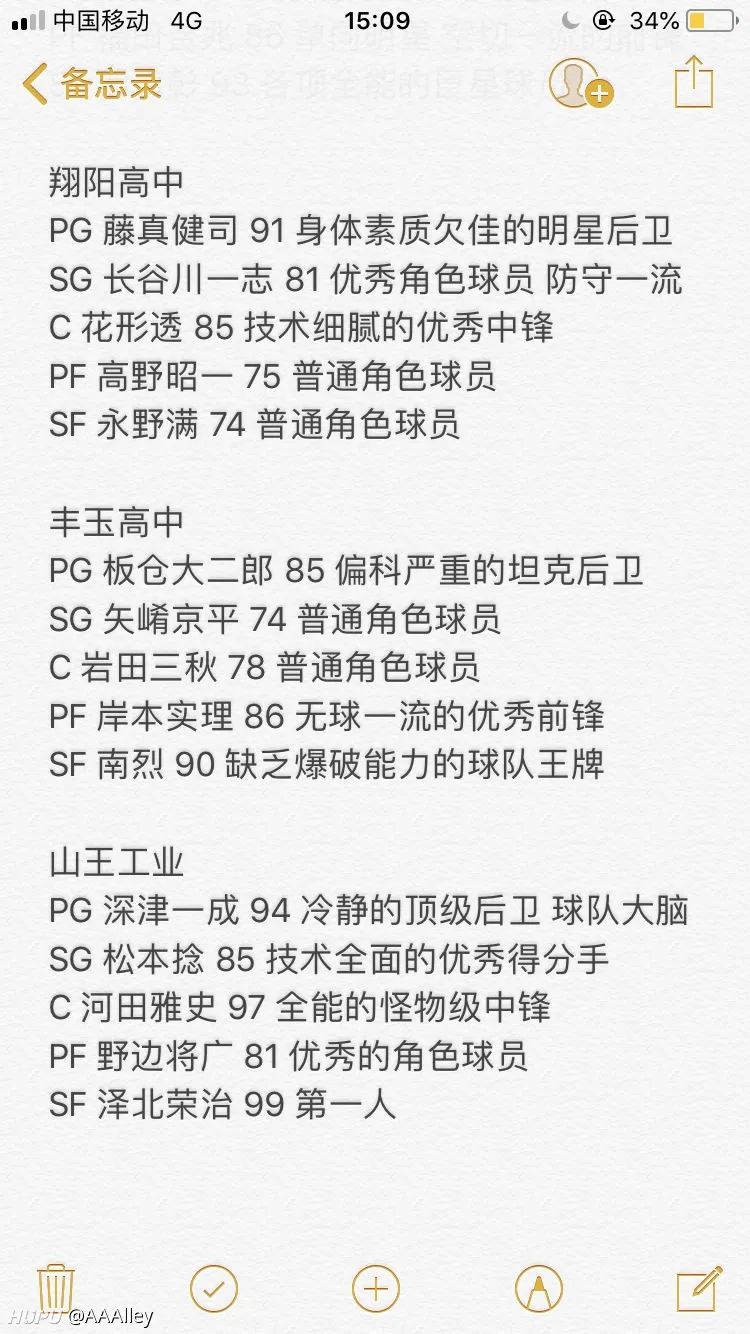不吹不黑我这波灌篮高手各个球员的能力值评分算不算客观 Acg区 虎扑社区