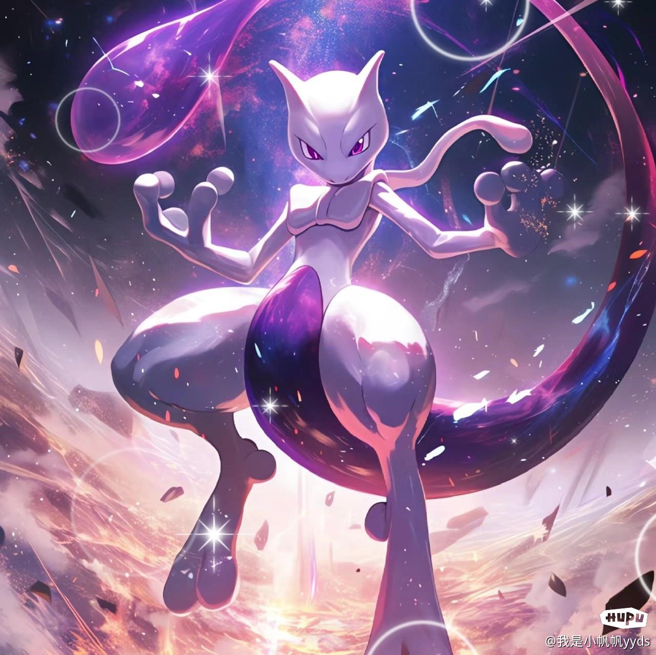 精灵宝可梦人气榜pk:三四名决赛(超梦vs喷火龙)