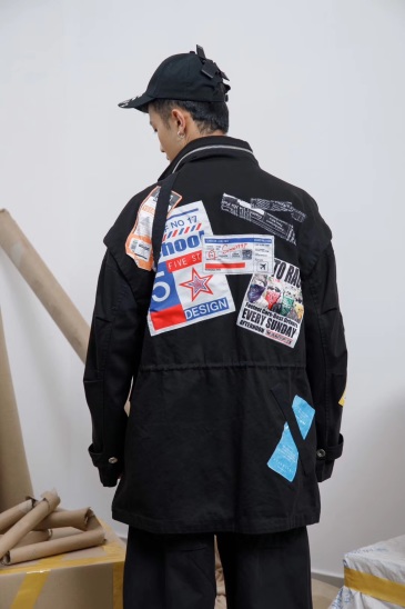 dark monster,韩国街头暗黑潮牌,算是没几个人知道的牌子吧!