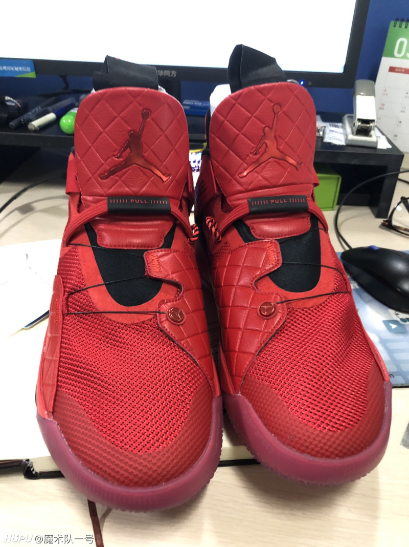 开箱aj33大学红