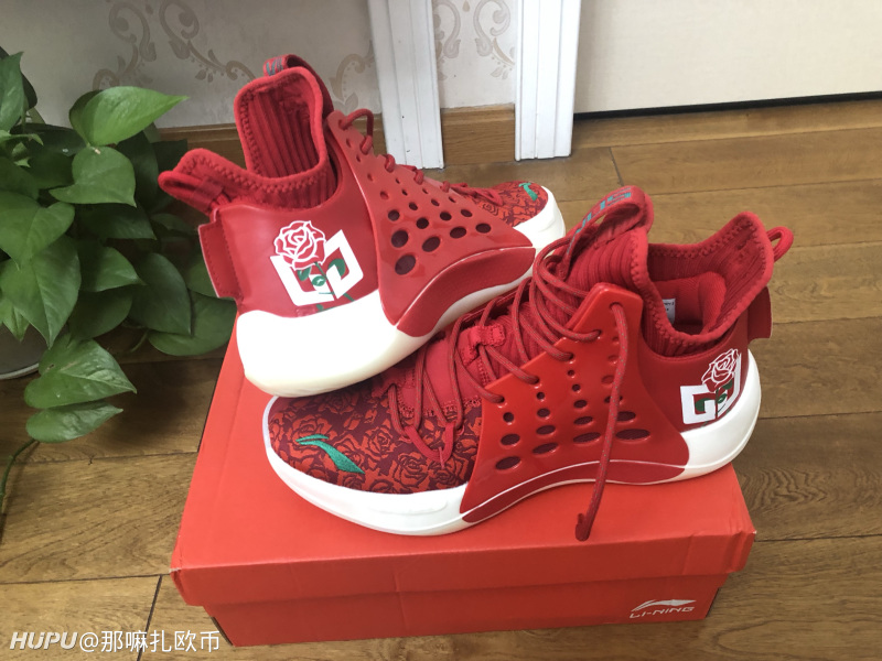 李宁音速7 玫瑰之城到手