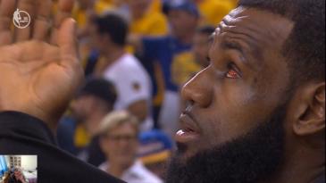 GIF詹姆斯突破,与格林人仰马翻