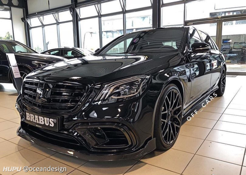 奔驰w222.2 s63改装巴博斯brabus改装套件