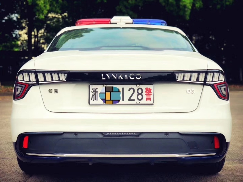警用涂装的领克03,真的是警车