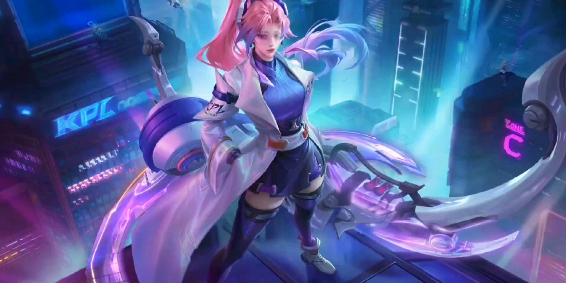 王者荣耀伽罗kpl皮肤出场动画和技能特效