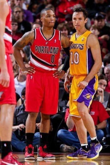 根据体侧数据利拉德身高并没有虚报,欧文和小