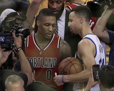 根据体侧数据利拉德身高并没有虚报,欧文和小