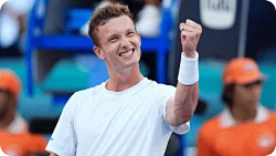 ATP迈阿密站：莱赫奇卡2-0菲斯，职业生涯首进大师赛决赛