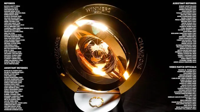 [流言板]FIFA公布2025世俱杯裁判名单：马宁、傅明在列