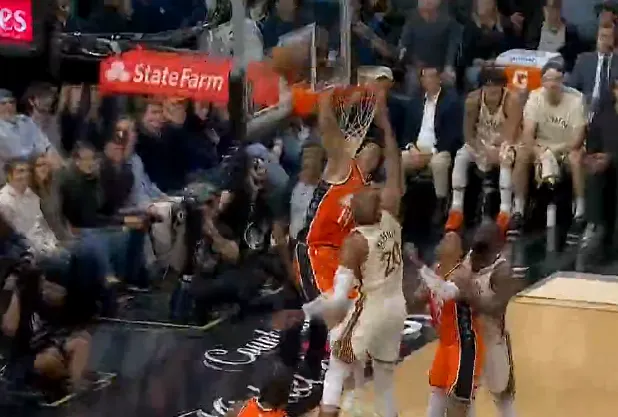 [流言板]全面表現！文班近4場場均25分11.8板4.8帽，投籃命中率50.7%