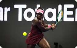 姆博科2-1胜莱巴金娜，闯入WTA1000多哈站四强